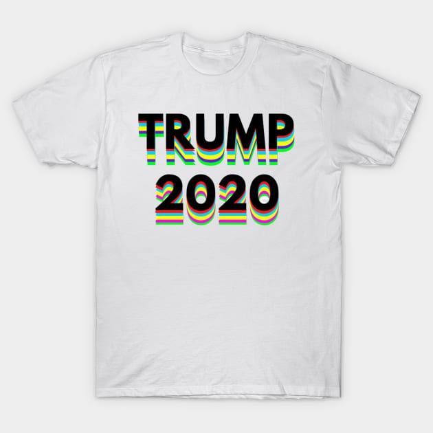 DONALD TRUMP FOR USA PRESIDENT 2020 T-Shirt by Rebelion